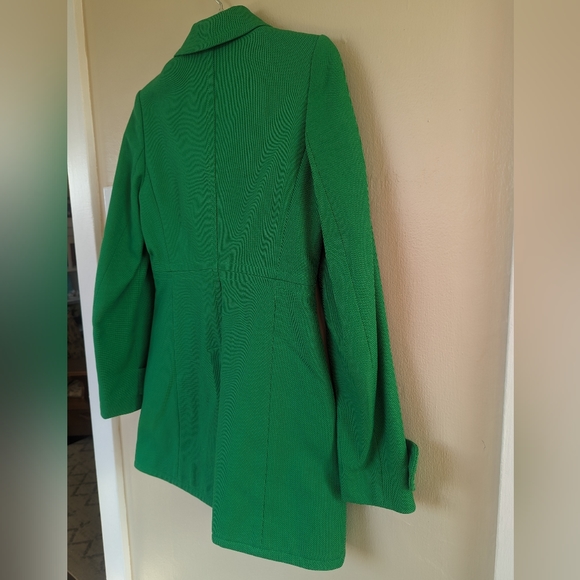 Banana Republic Kelly Green, Cotton Peacoat/Trenchcoat/Coat (SIZE XS) - Picture 12 of 16